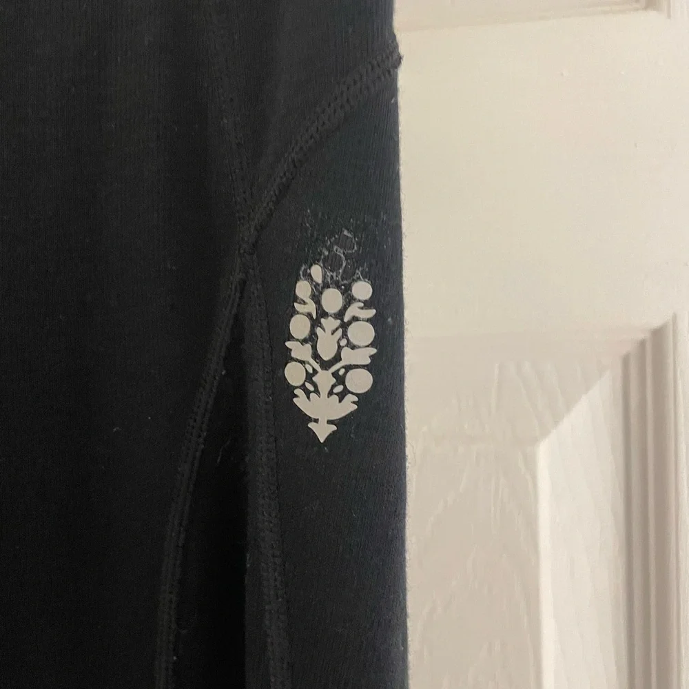 FP Movement by Free People Black Moonlight‎ wool blend base layer leggings small